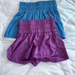 Free people movement shorts